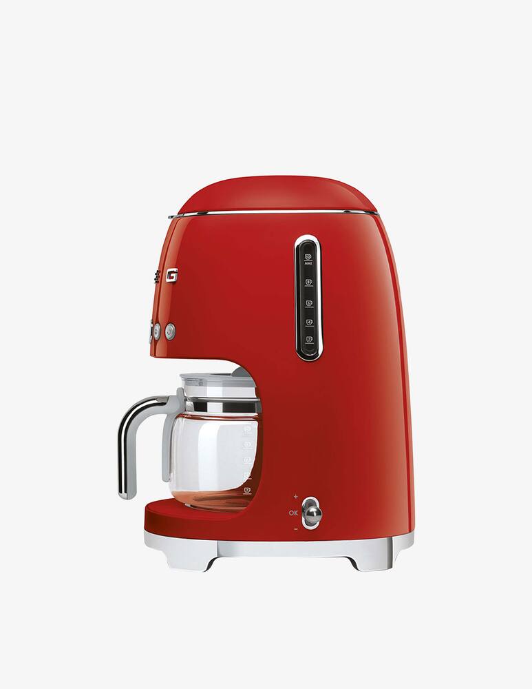 rinascente Smeg Drip Filter Coffee Machine   Red