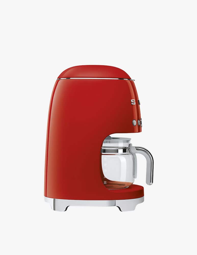rinascente Smeg Drip Filter Coffee Machine   Red