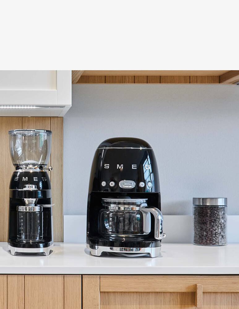 rinascente Smeg Macchina Caffè Filtro   Nero Lucido