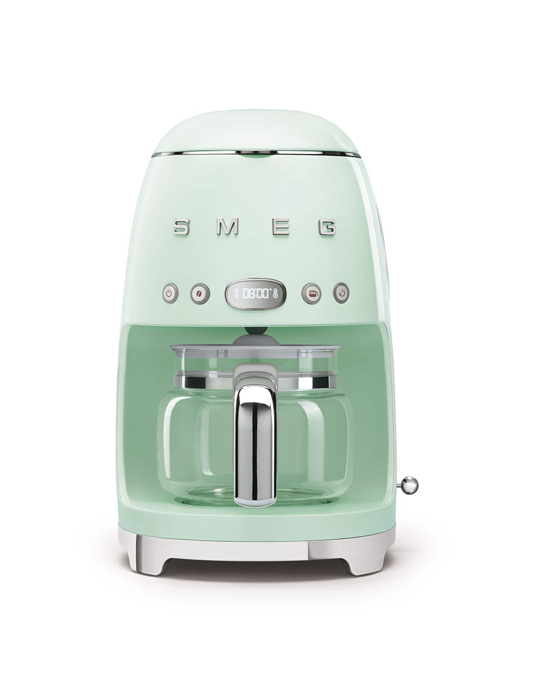 Shop Smeg Drip Filter Coffee Machine Green on Rinascente