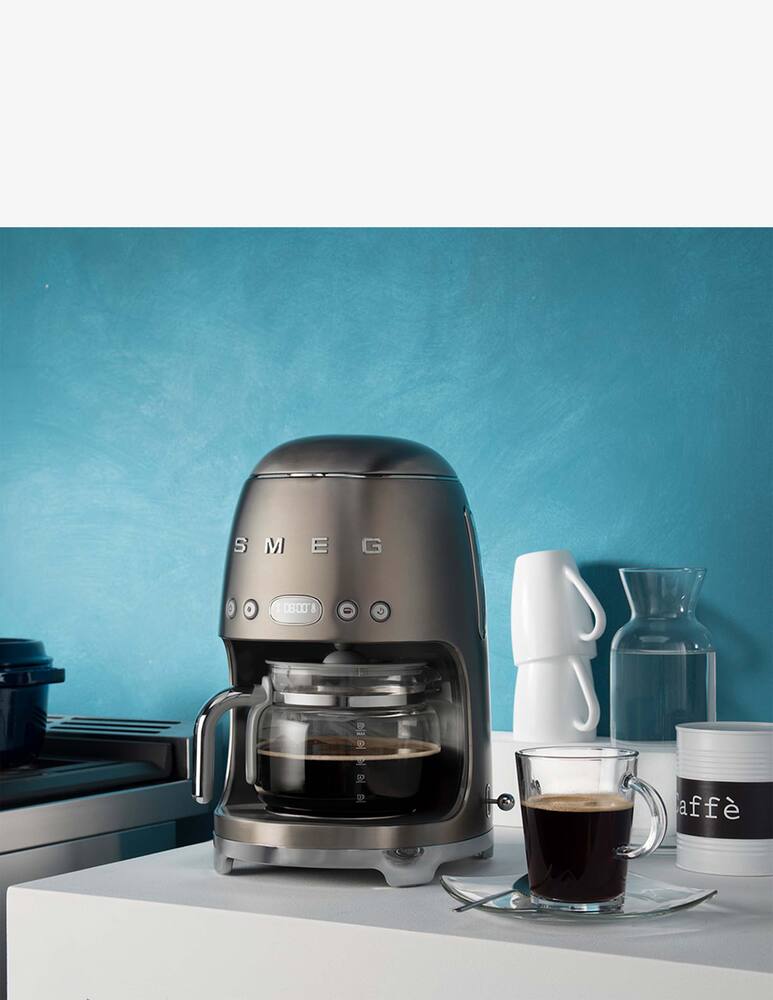 rinascente Smeg Drip Filter Coffee Machine steel