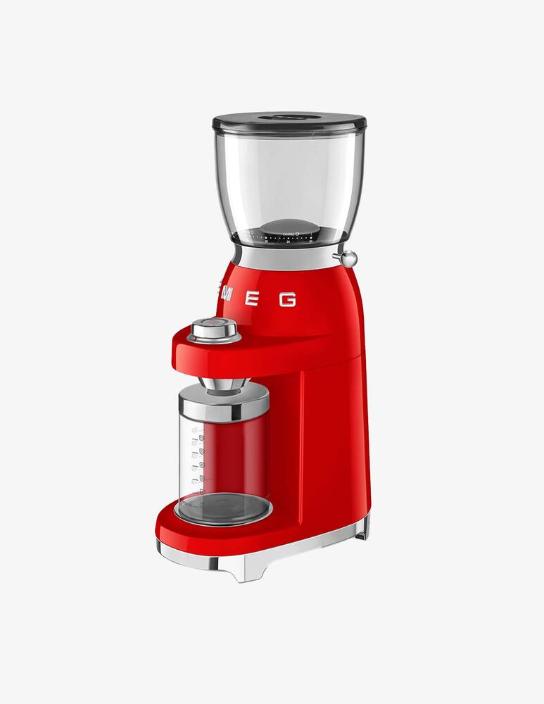 rinascente Smeg Coffee Grinder 50'S Style  Glossy Red