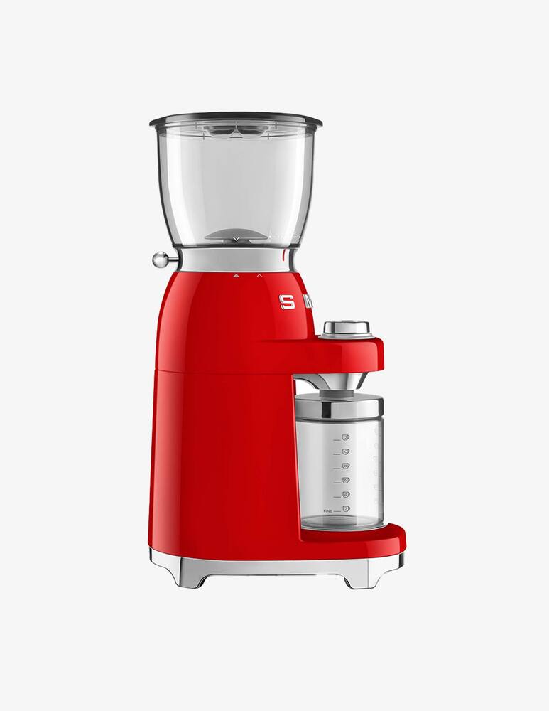 rinascente Smeg Coffee Grinder 50'S Style  Glossy Red