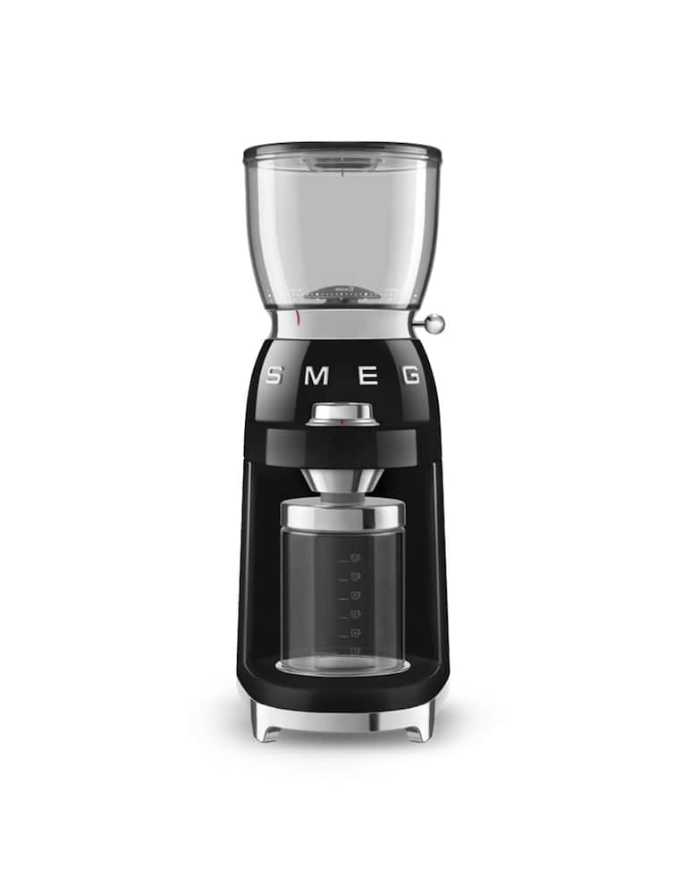 Smeg Coffee grinder 50's Style glossy black - picture 1 Smeg Coffee grinder 50's Style glossy black - picture 1