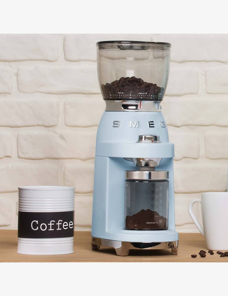 rinascente Smeg Macinacaffè 50'S Style  Azzurro Lucido