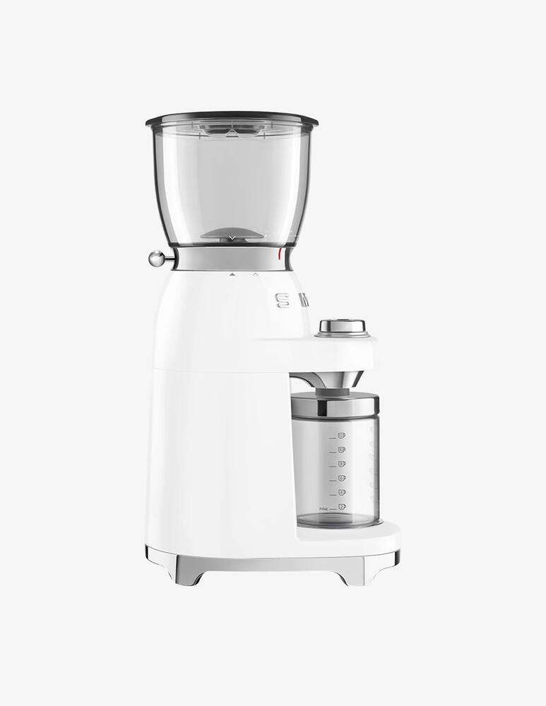 rinascente Smeg Coffee Grinder 50'S Style  Glossy White