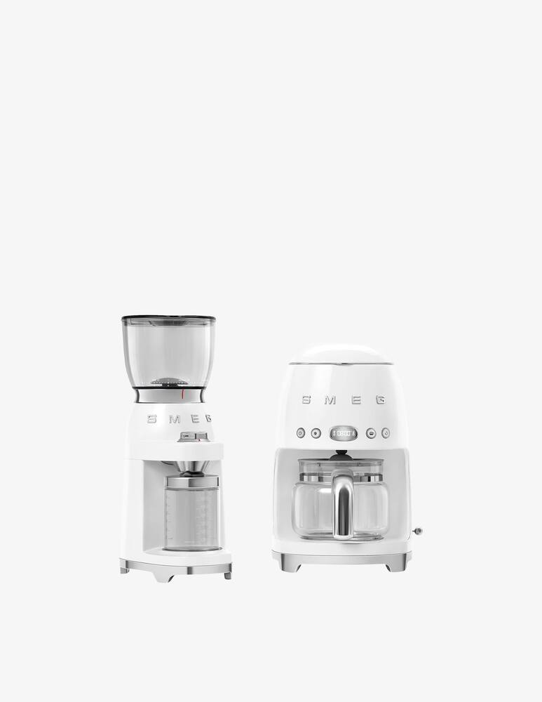 rinascente Smeg Coffee Grinder 50'S Style  Glossy White