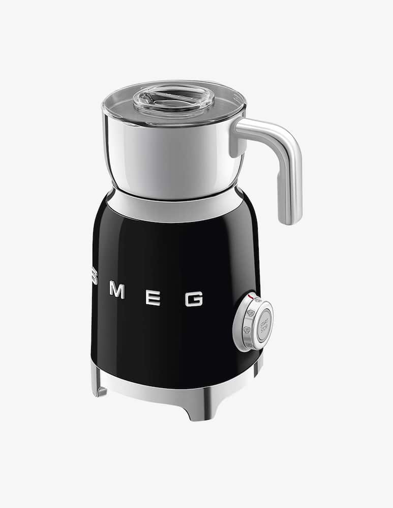 rinascente Smeg Montalatte 50'S Style  Nero Lucido