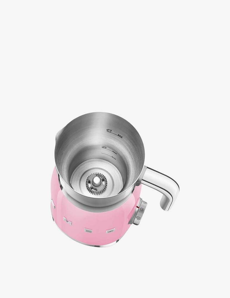 Smeg Milk frother 50's Style glossy pink - picture 4 Smeg Milk frother 50's Style glossy pink - picture 4