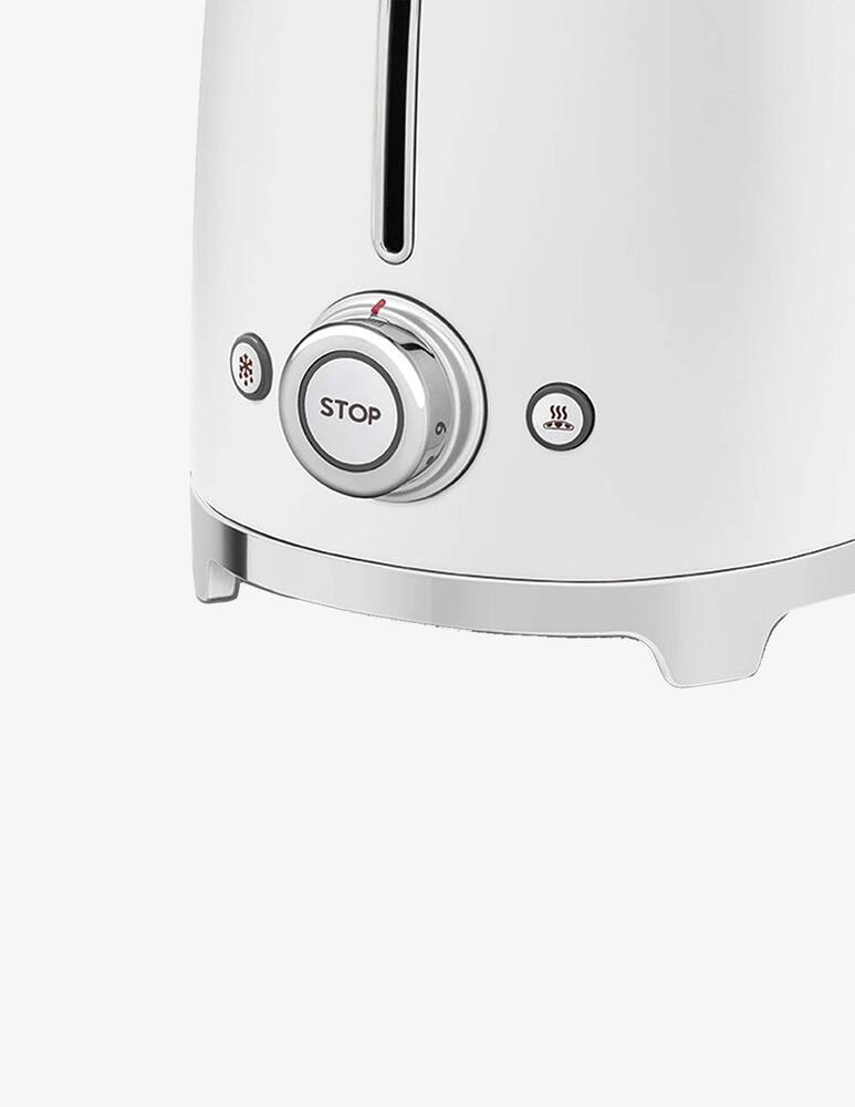 Smeg Tostapane 50's Style bianco opaco 2x2 - immagine 4 Smeg Tostapane 50's Style bianco opaco 2x2 - immagine 4