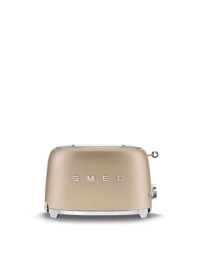 Smeg Toaster 50's Style opaque gold 2x2 - picture 1 Smeg Toaster 50's Style opaque gold 2x2 - picture 1