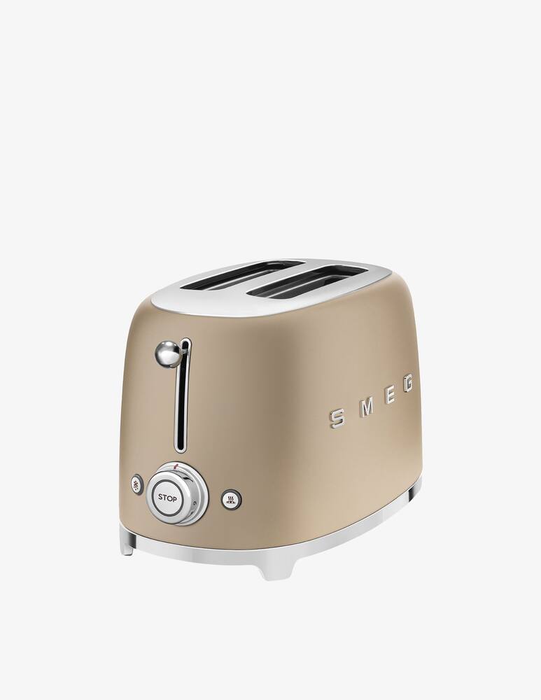 rinascente Smeg Tostapane 50'S Style  Oro Opaco 2X2