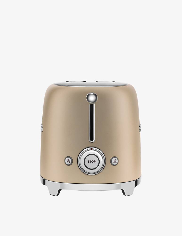 rinascente Smeg Tostapane 50'S Style  Oro Opaco 2X2