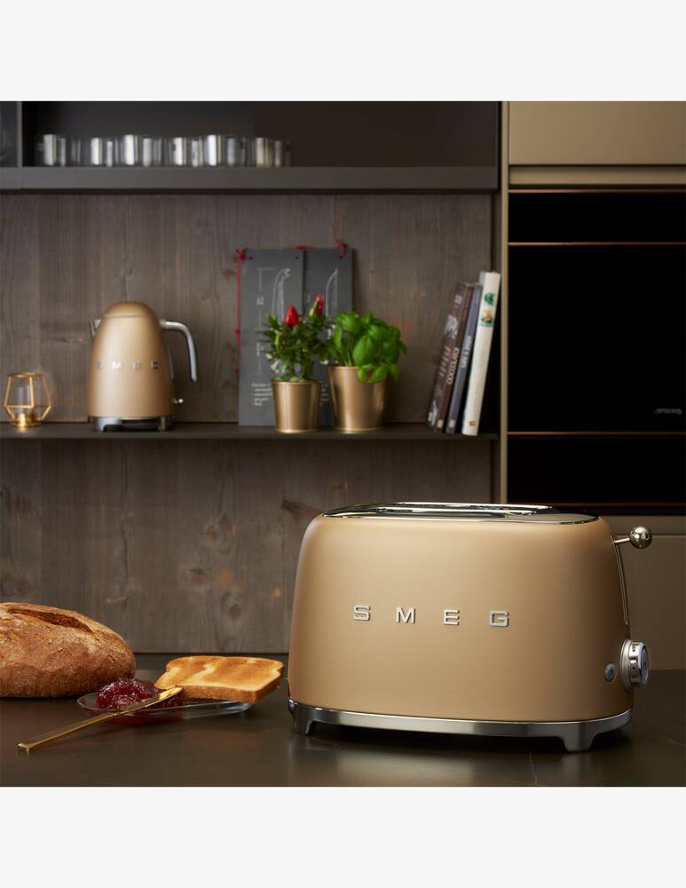 Smeg Toaster 50's Style opaque gold 2x2 - picture 7 Smeg Toaster 50's Style opaque gold 2x2 - picture 7