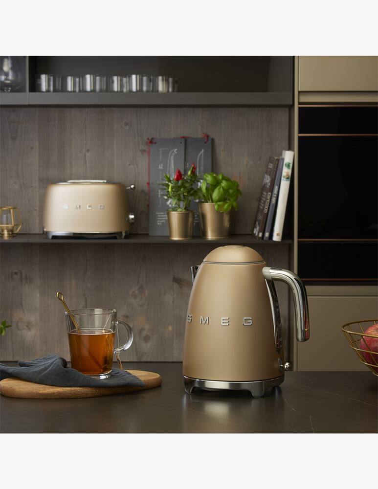 rinascente Smeg Standard Kettle 50's Style Opaque Gold