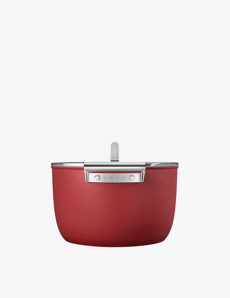 rinascente Smeg Casserole - OPAQUE Red - D26cm