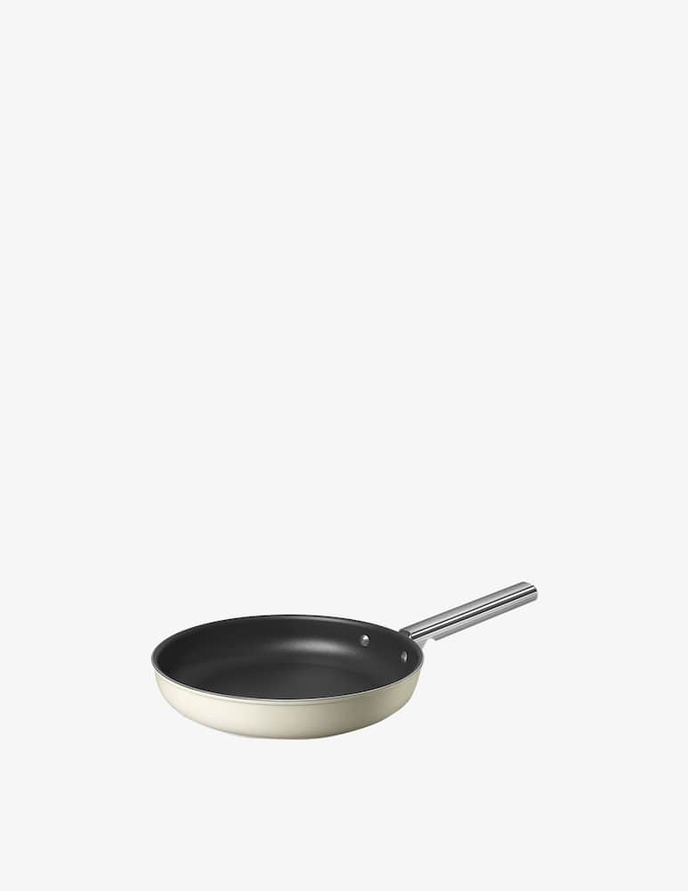 Smeg Padella antiaderente - Panna OPACO - D28cm - immagine 2 Smeg Padella antiaderente - Panna OPACO - D28cm - immagine 2