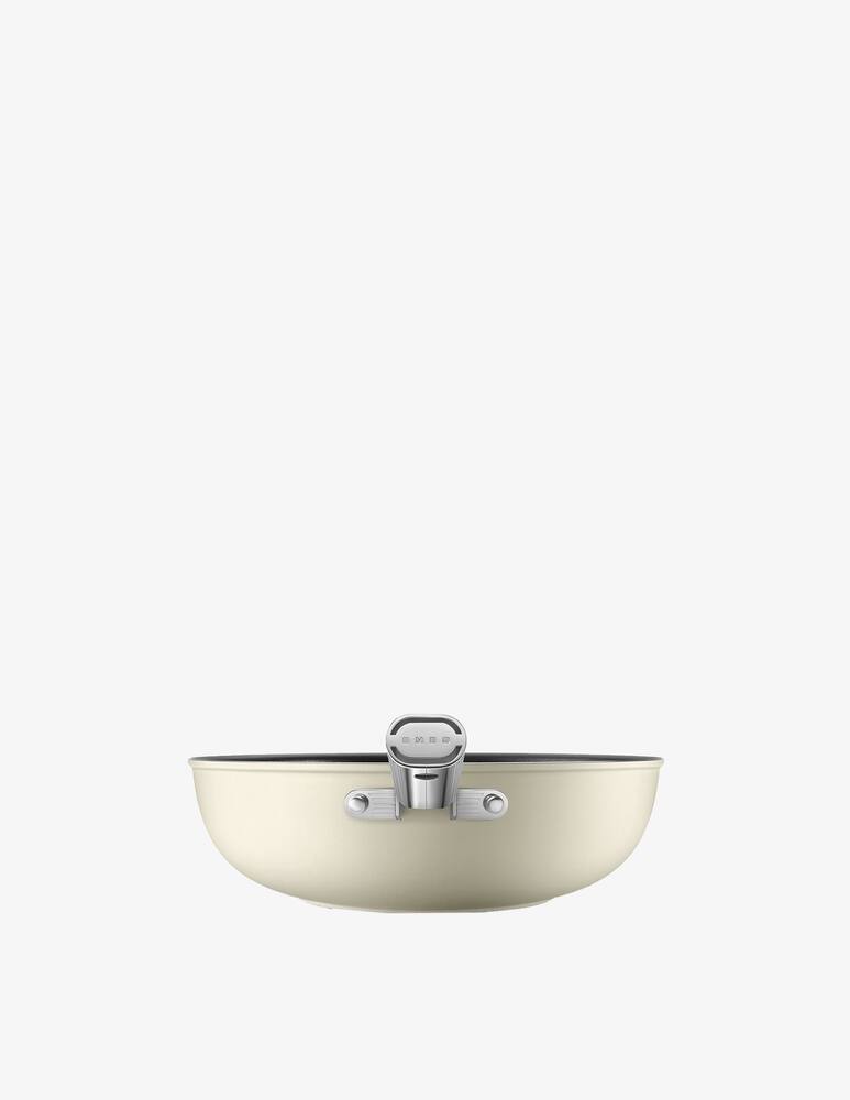 rinascente Smeg Wok - OPAQUE Cream - D30cm