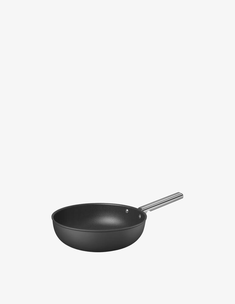 rinascente Smeg Wok antiaderente  - Nero OPACO - D30cm