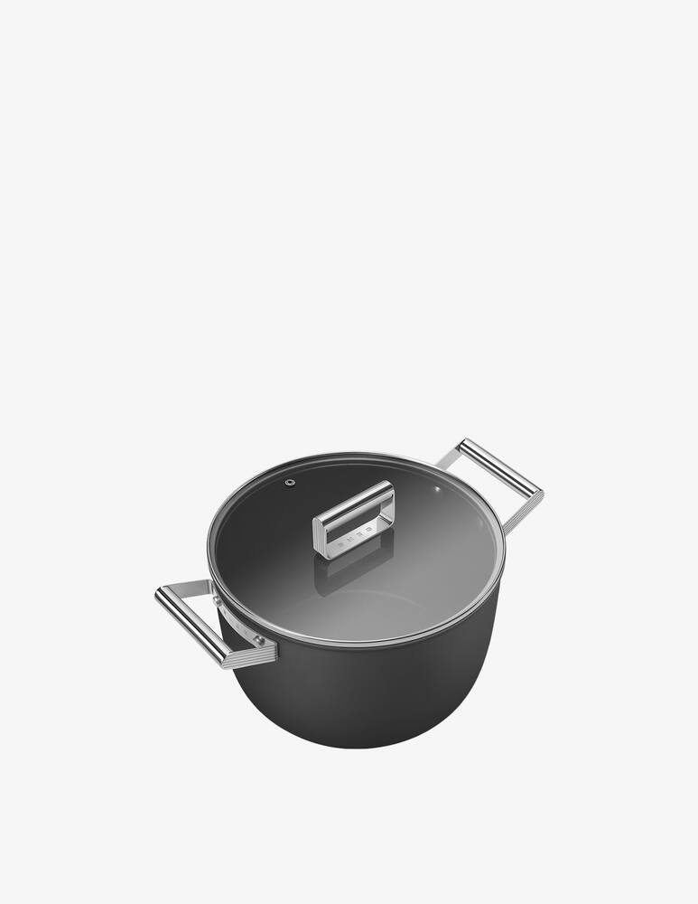 rinascente Smeg Casserole - OPAQUE Black - D26cm