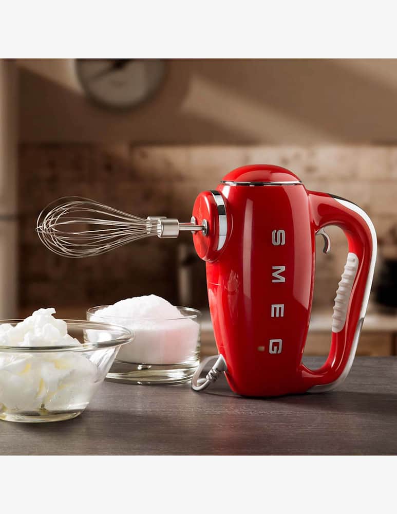 Smeg Sbattitore 50'S Style Rosso Lucido - immagine 6 Smeg Sbattitore 50'S Style Rosso Lucido - immagine 6