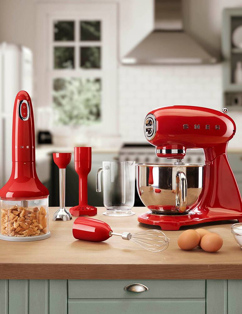 rinascente Smeg Immersion Blender - Red