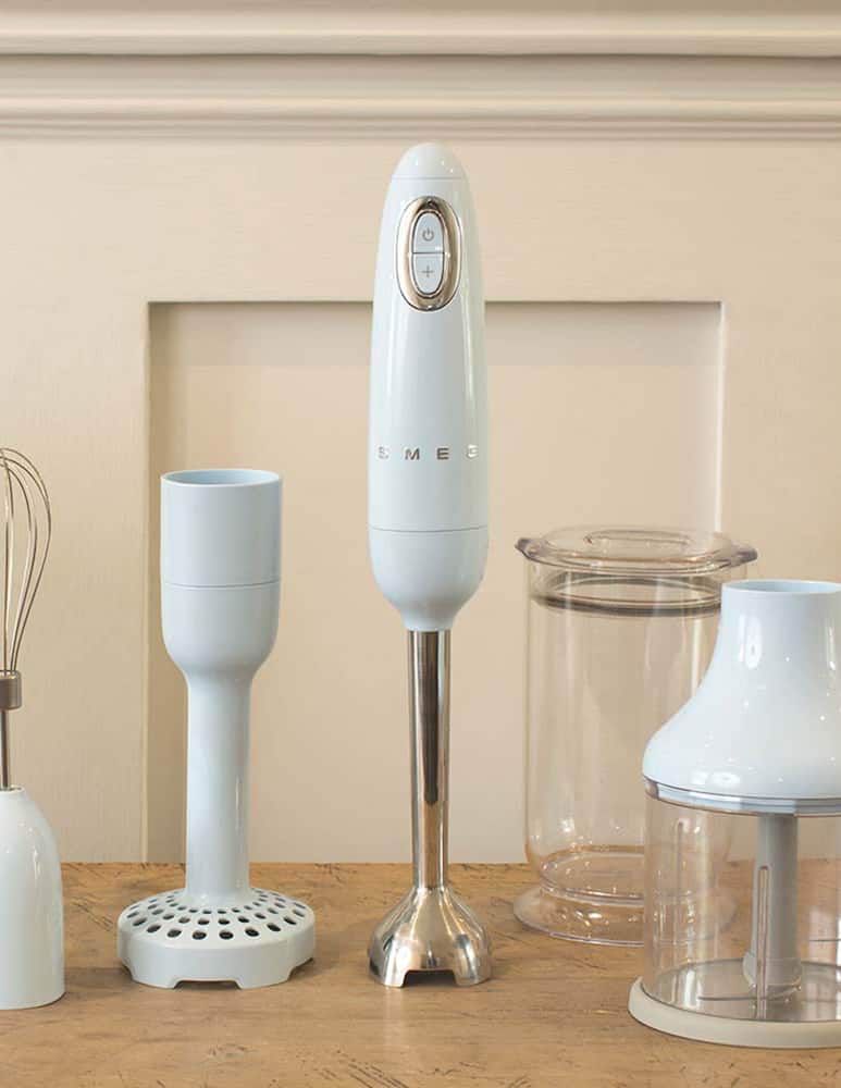 Shop Smeg Immersion Blender Light Blue Light blue on Rinascente
