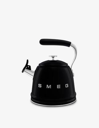 Klaus Berg Bollitore Fischio In Acciaio Inox 3L - Rivestimento Marmo Nero, Adatto A Tutti I Fornelli
