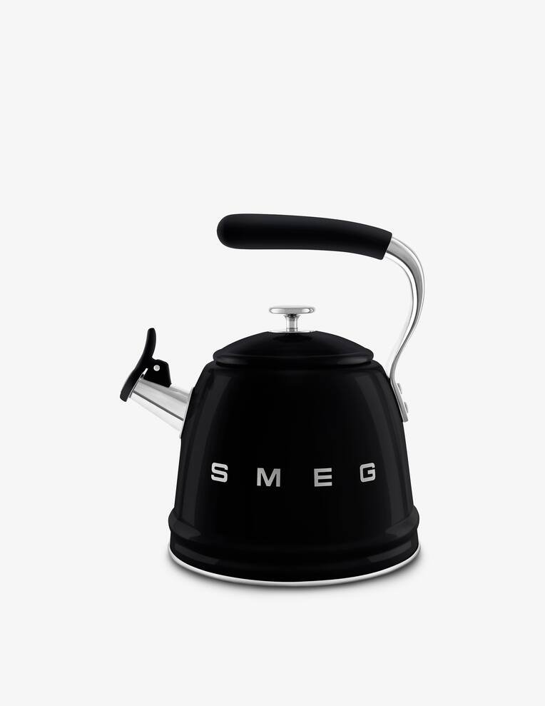 Klaus Berg Bollitore Fischio In Acciaio Inox 3L - Rivestimento Marmo Nero, Adatto A Tutti I Fornelli