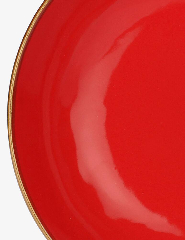 rinascente Rose&Tulipani Concerto Corallo Soup Plate