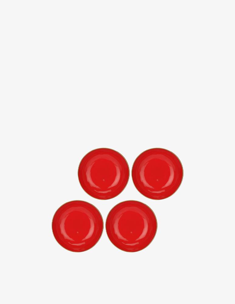 rinascente Rose&Tulipani Concerto Corallo Soup Plate