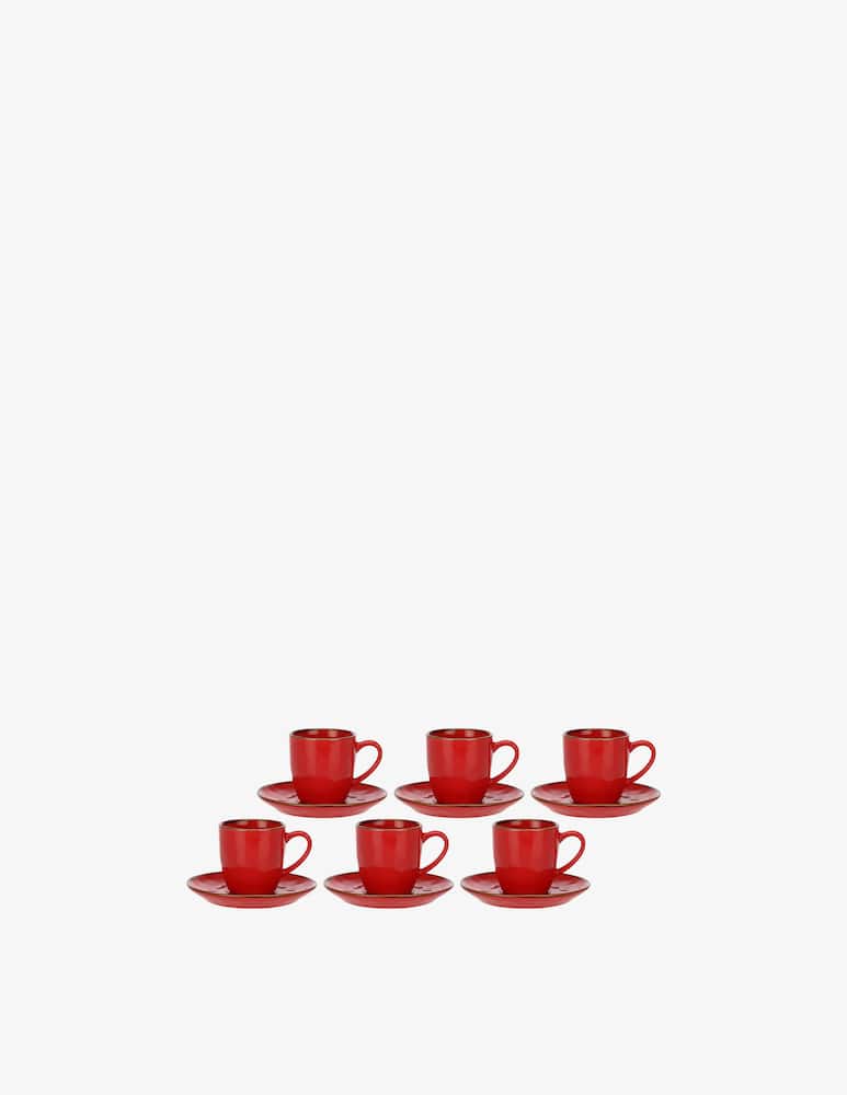 Rose&Tulipani Espresso Cup Concerto Corallo W/S - picture 4 Rose&Tulipani Espresso Cup Concerto Corallo W/S - picture 4