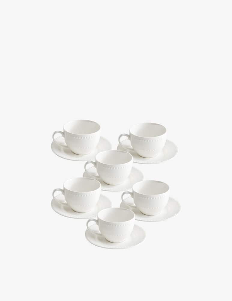 rinascente La Porcellana Bianca Collina Set Caffè 6  pz.