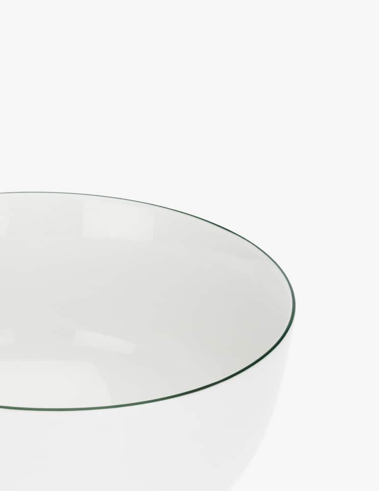 rinascente La Porcellana Bianca Dintorno Ciotola Media