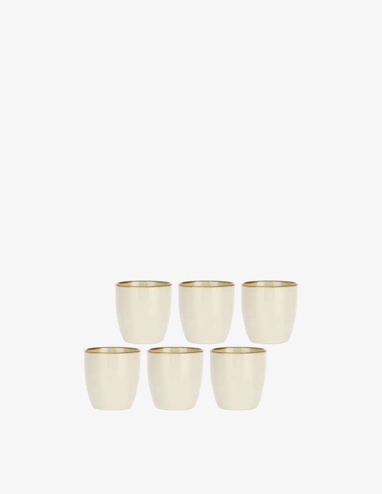 rinascente Rose&Tulipani Concerto Set 6 Espresso Cup