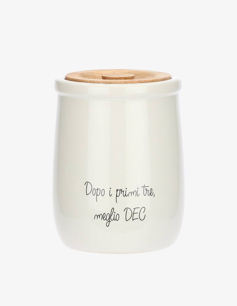 rinascente La Porcellana Bianca Gli Onesti Coffee Jar 0.8L