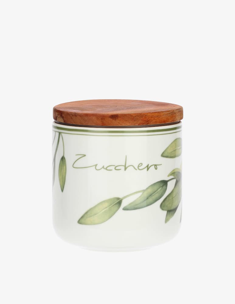 rinascente La Porcellana Bianca Coltivia Barattolo Zucchero 1.1L