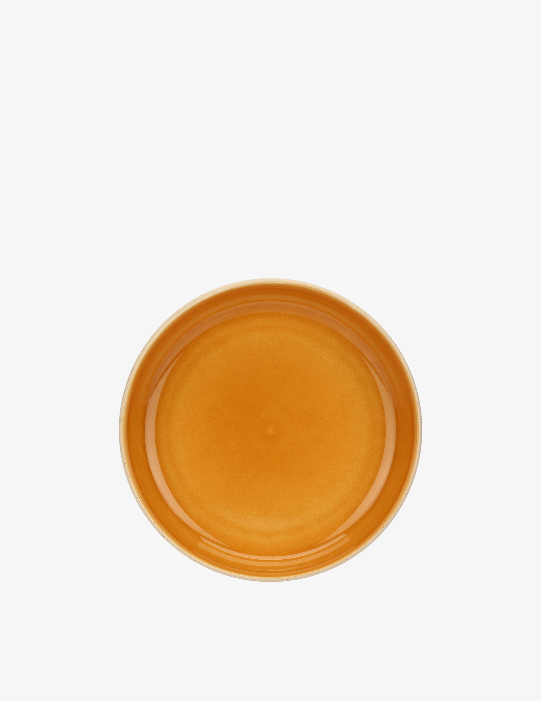 Ciotola In Gres Color Zucca - Collezione Arpeggio, Diametro 15 Cm, Interno Lucido Ed Esterno Opaco - Foto 3