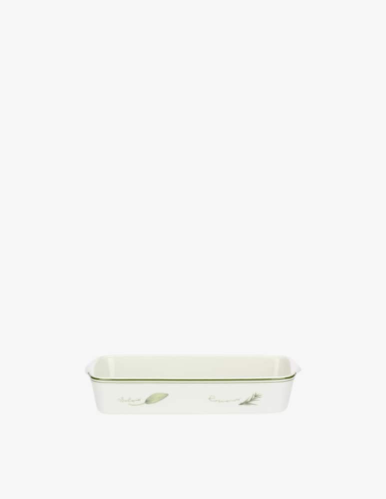 rinascente La Porcellana Bianca Coltivia Rectangular baking tray S