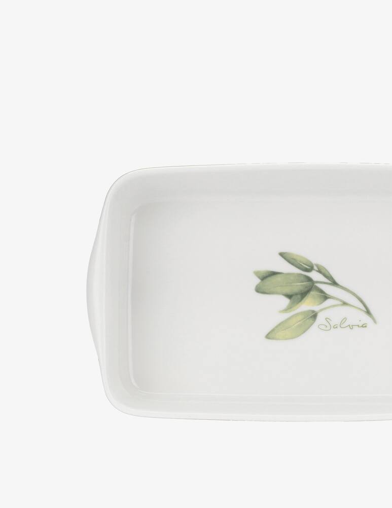 rinascente La Porcellana Bianca Coltivia Rectangular baking tray S