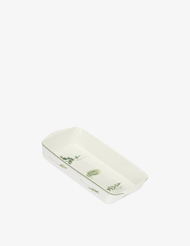 rinascente La Porcellana Bianca Coltivia Rectangular baking tray M