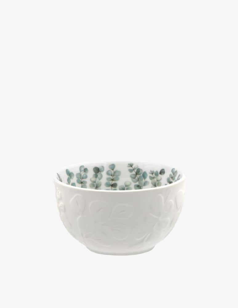 rinascente La Porcellana Bianca Evergreen Bowl Relief