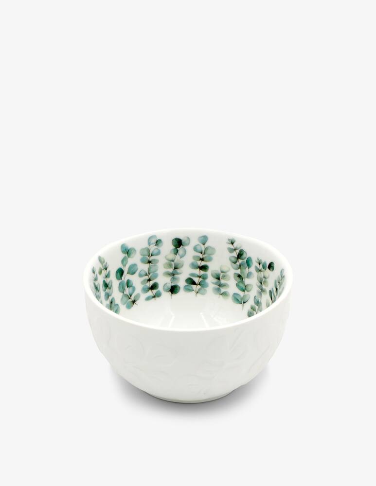 rinascente La Porcellana Bianca Evergreen Bowl Relief