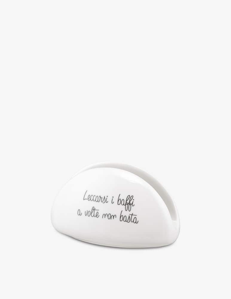 rinascente La Porcellana Bianca Gli Onesti Portatovaglioli