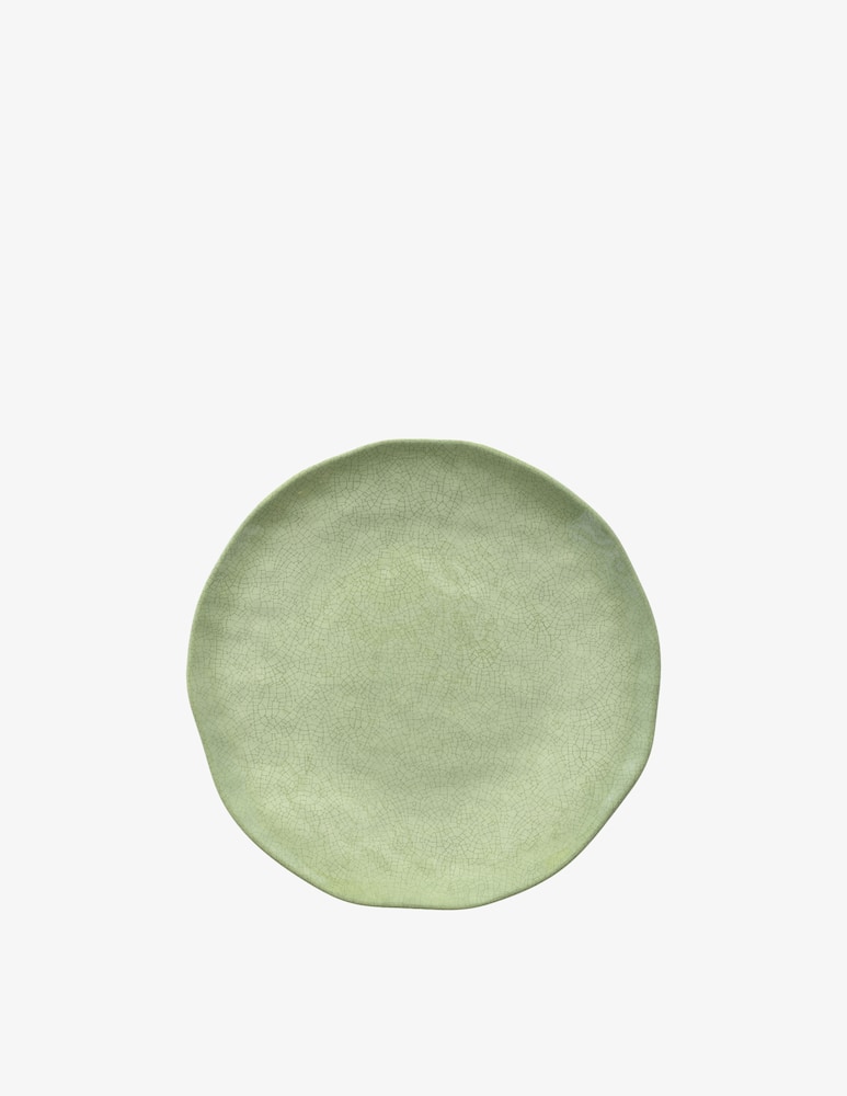 rinascente Rose&Tulipani Atmosfera Round Platter Green