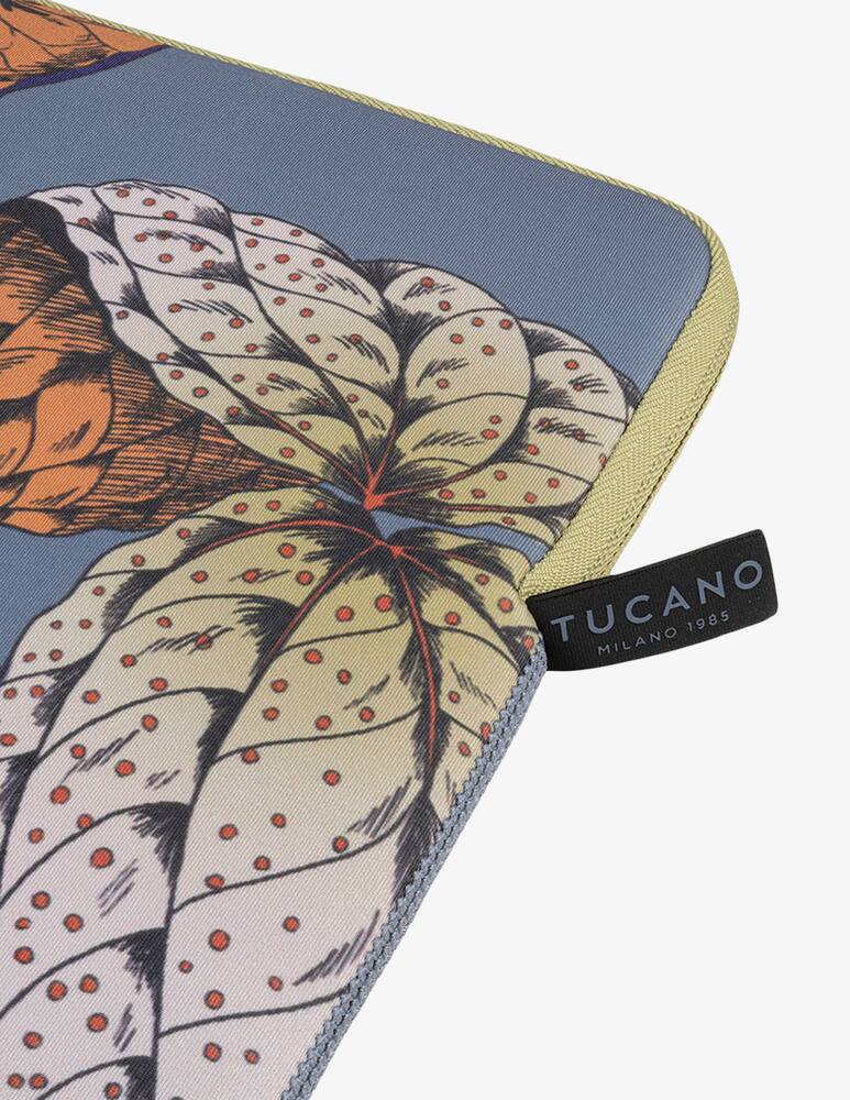 rinascente Tucano Sleeve Schizzo Foglie Custodia Mb 16" Blu