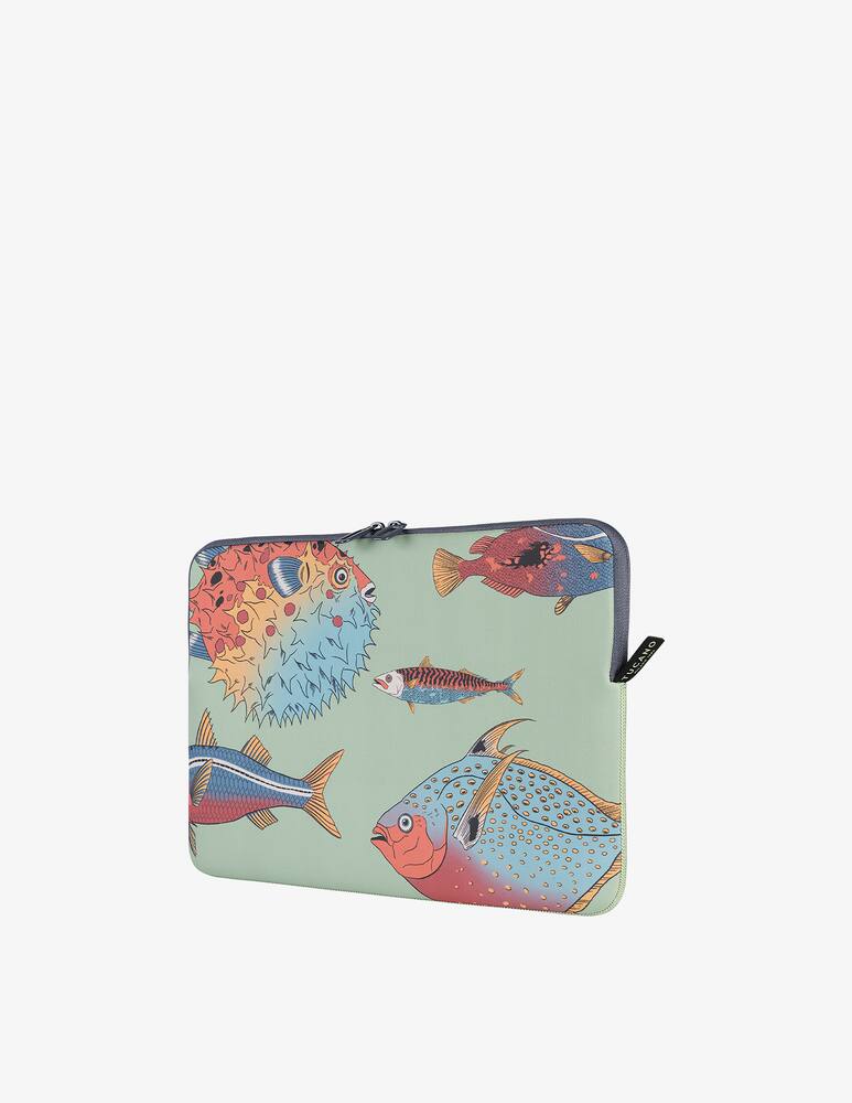 rinascente Tucano Sleeve Schizzo Pesci Custodia Mb 16" Verde