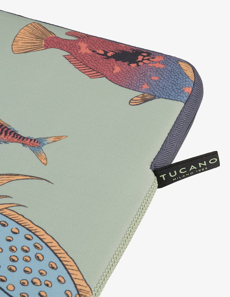Tucano Custodia Sleeve Schizzo Pesci Mb 16" Verde - immagine 4 Tucano Custodia Sleeve Schizzo Pesci Mb 16" Verde - immagine 4