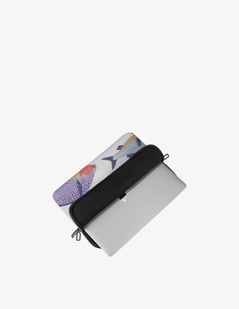 Tucano Custodia Sleeve Schizzo Pesci Mb 16" Bianco - immagine 2 Tucano Custodia Sleeve Schizzo Pesci Mb 16" Bianco - immagine 2