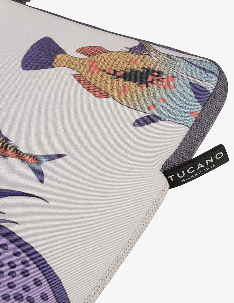 Tucano Custodia Sleeve Schizzo Pesci Mb 16" Bianco - immagine 4 Tucano Custodia Sleeve Schizzo Pesci Mb 16" Bianco - immagine 4